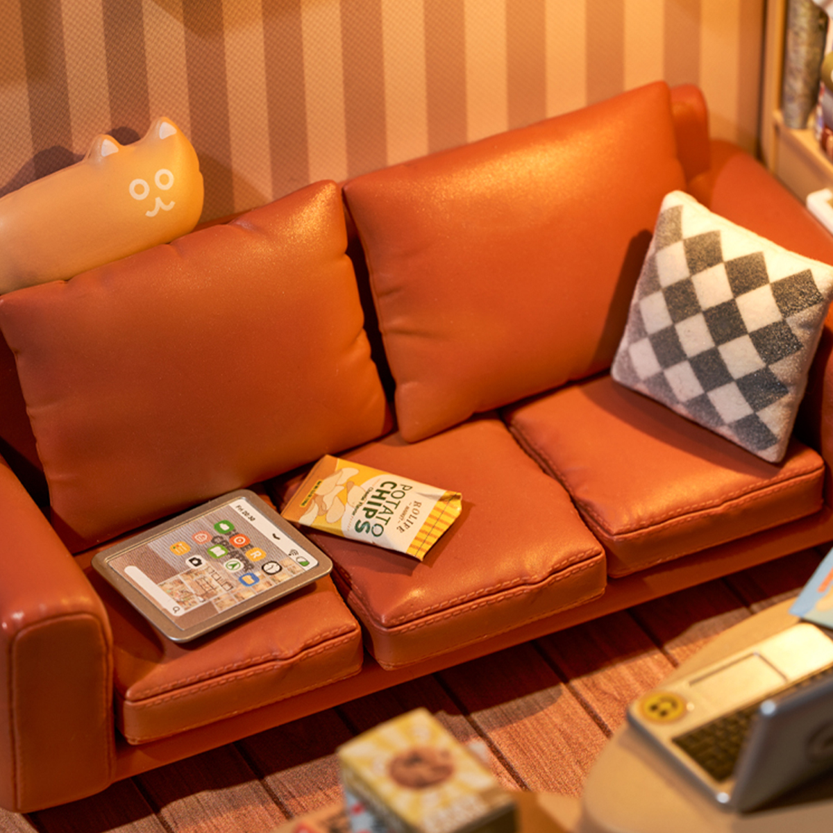 Rolife Cozy Living Lounge Super Creator Miniaturhaus DW007, Galeriebild 6