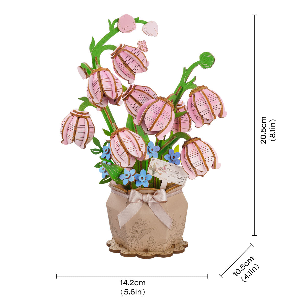 Rowood Rosa Maiglöckchen DIY Blumenstrauß TF003 product image 7