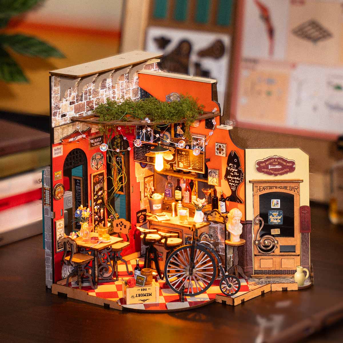 Rolife DIY-Miniaturhaus – Cheers Bar & Dining DG173 Galeriebild 6