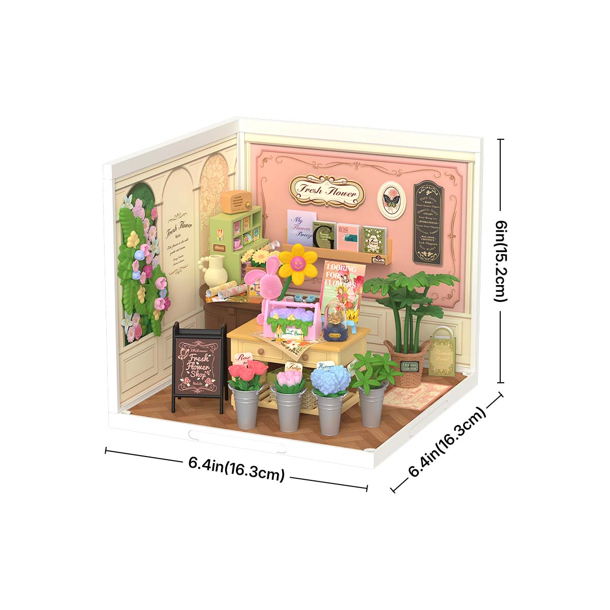 Rolife Fresh Flower Shop DIY-Miniaturhaus DW017B