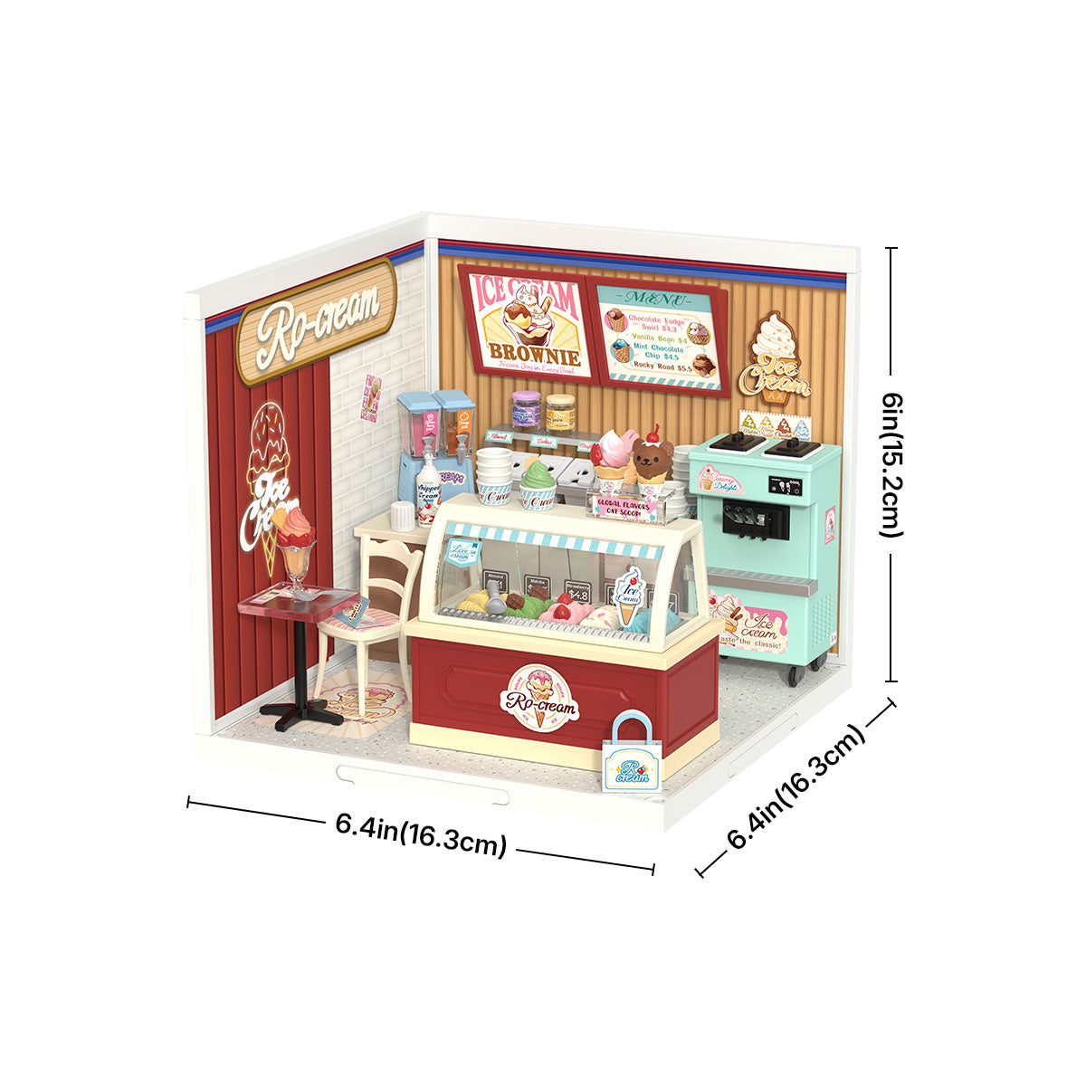 Rolife Super Creator Miniaturhaus – Flavorful Ice Cream DW018B
