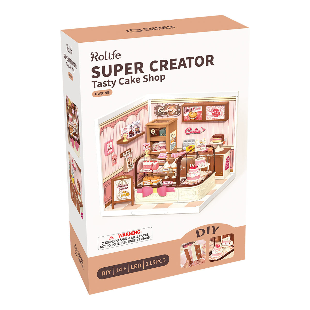 Rolife Tasty Cake Shop Super Creator Miniaturhaus DW019B Galeriebild 7