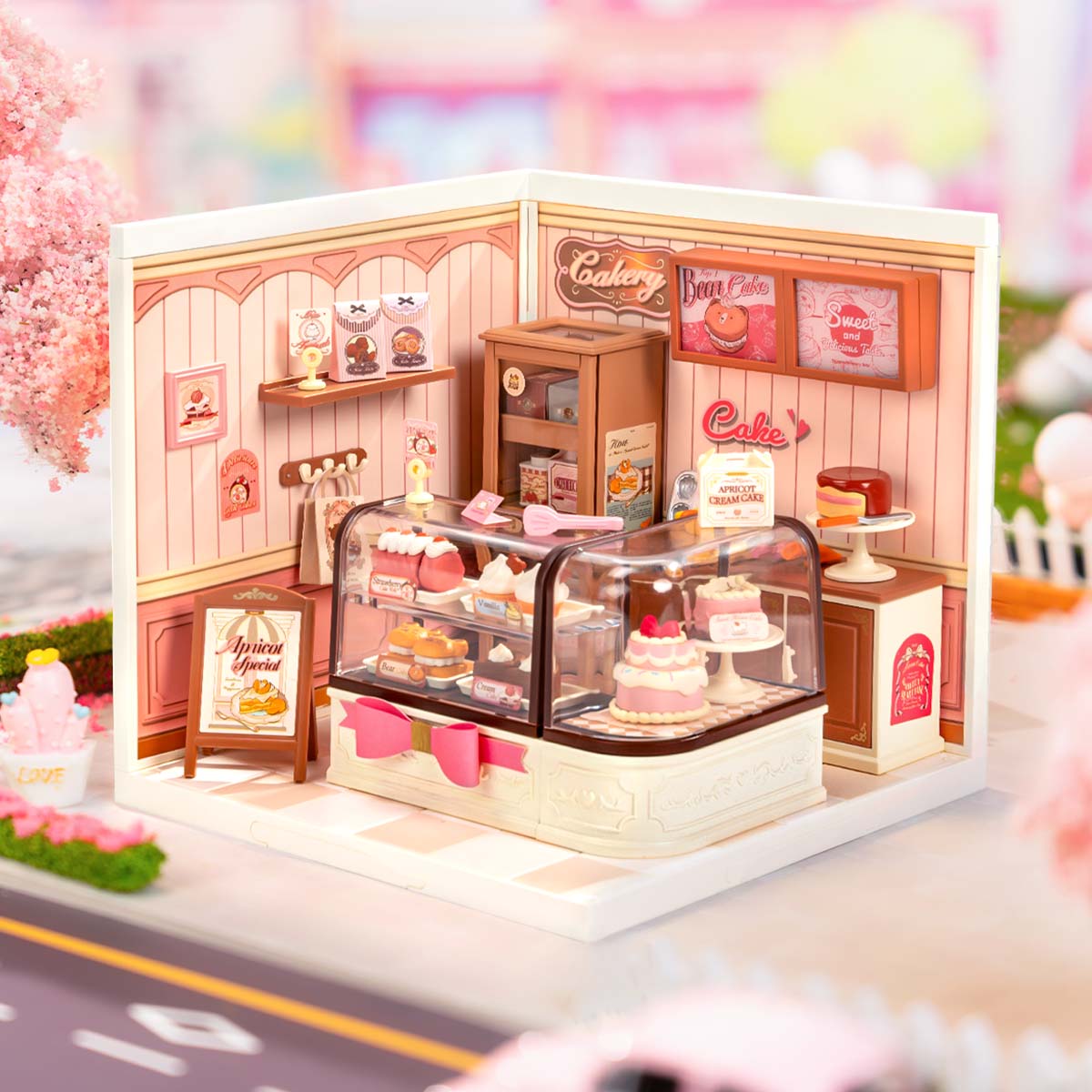 Rolife Tasty Cake Shop Super Creator Miniaturhaus DW019B Detailansicht
