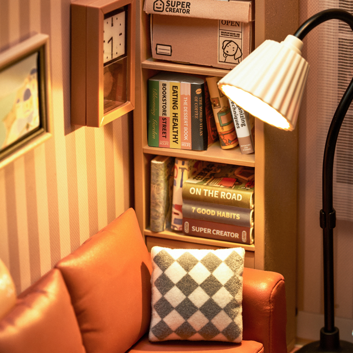 Rolife Cozy Living Lounge Super Creator Miniaturhaus DW007 Galeriebild 5