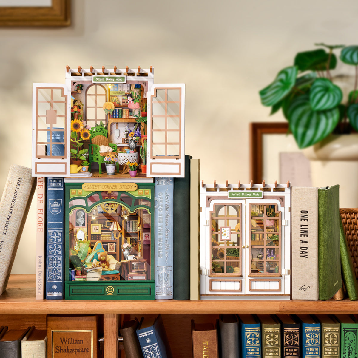 Rolife DIY Book Nook – Quiet Corner StudyTGE03