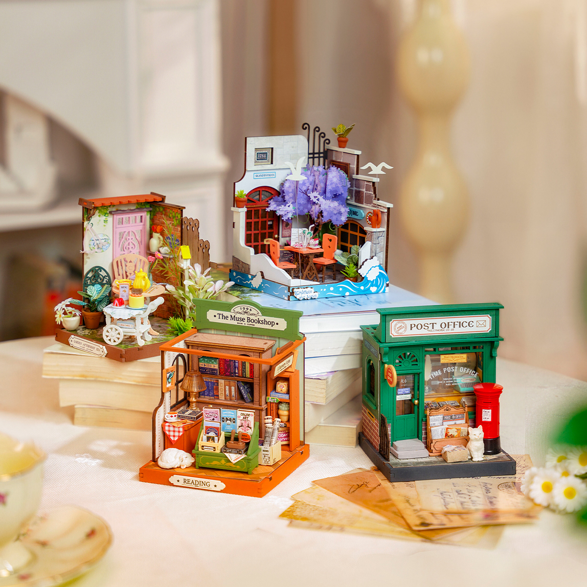 Rolife Little & Warm Space Series3 tafelbladcollectie displayscène