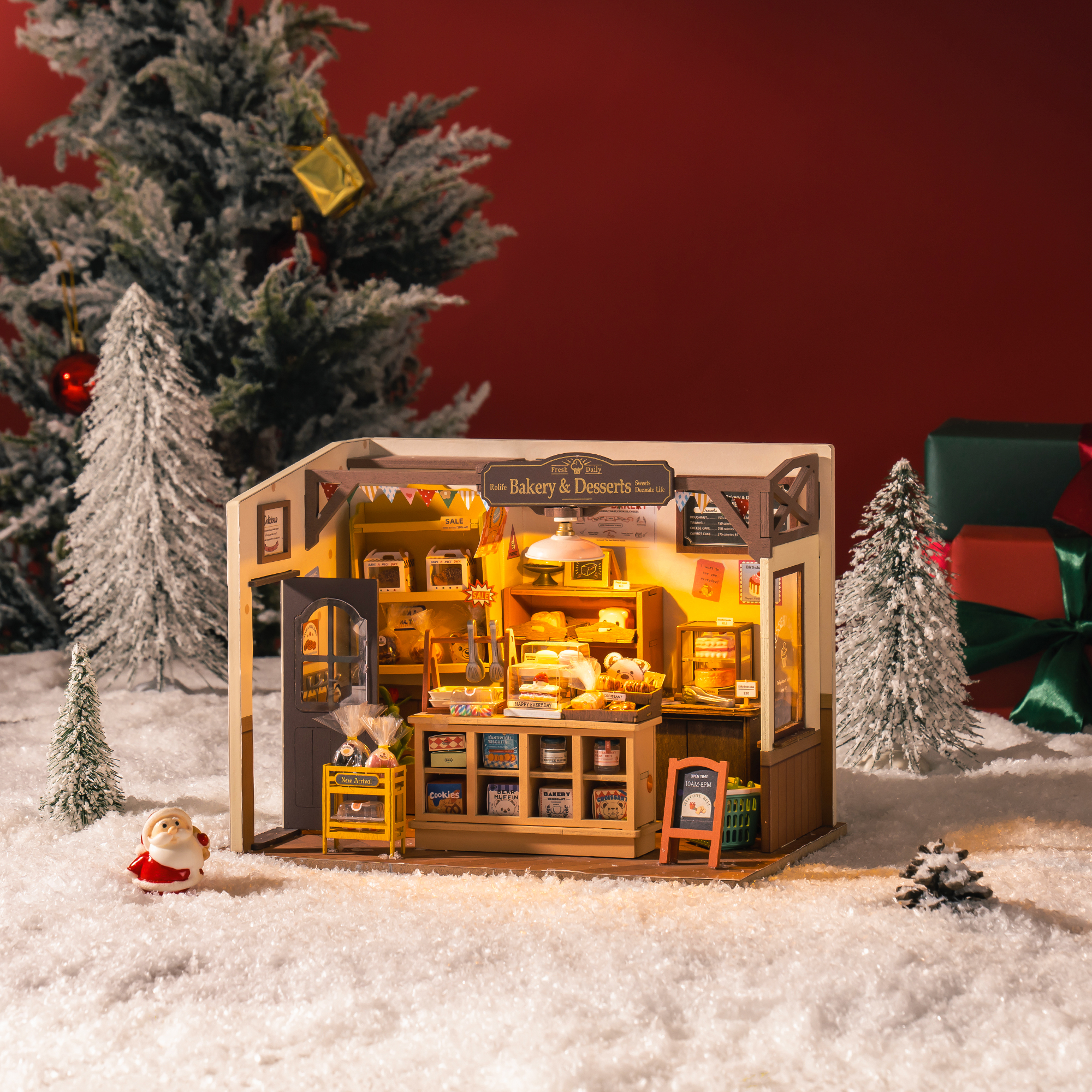 Rolife DIY Miniatuurhuis - Becka's Bakhuis DG161 wintershow