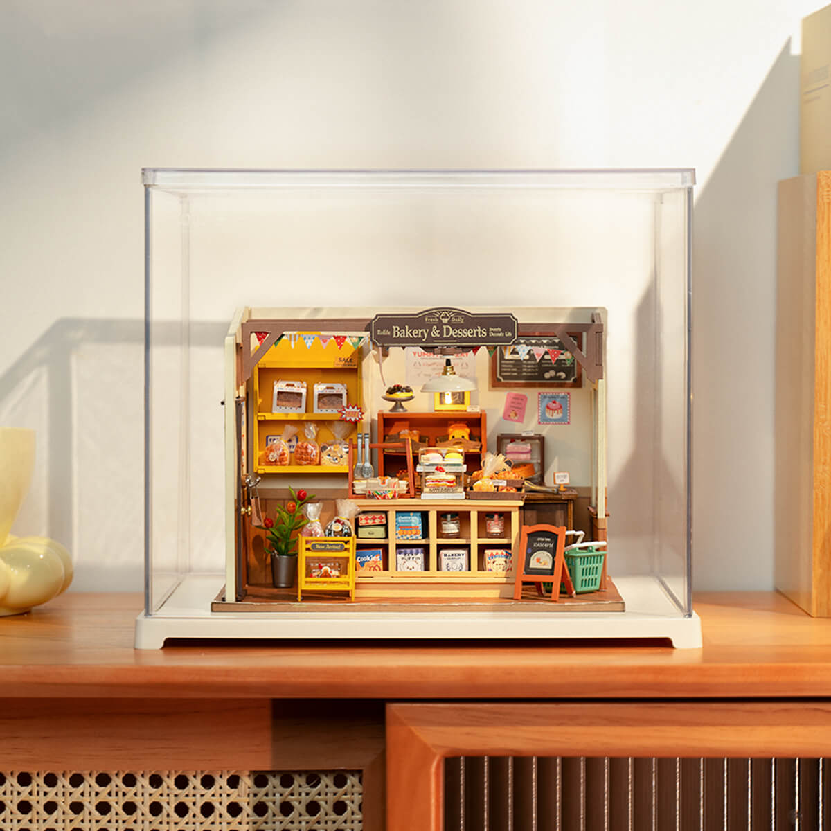 Rolife Miniatuur Huis Display Box DF03L gallery afbeelding 3