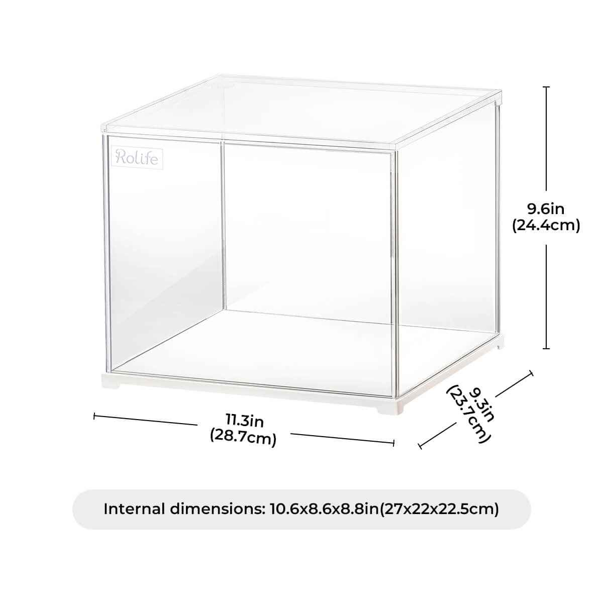 Rolife Miniatuurhuis Display Box DF03L Galerie afbeelding 7