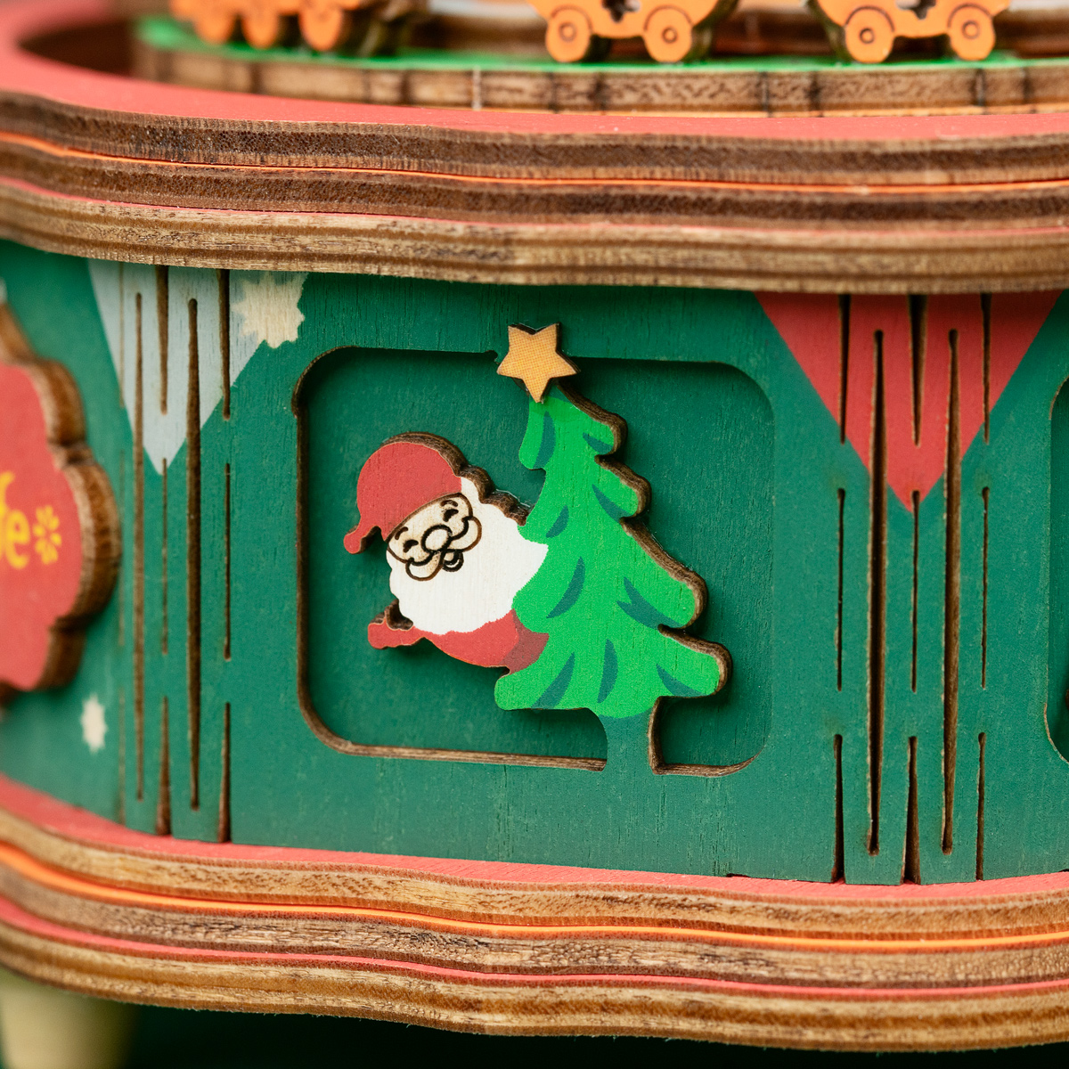 Rolife DIY-muziekdoos - Christmas Town AM46 galerij afbeelding 3
