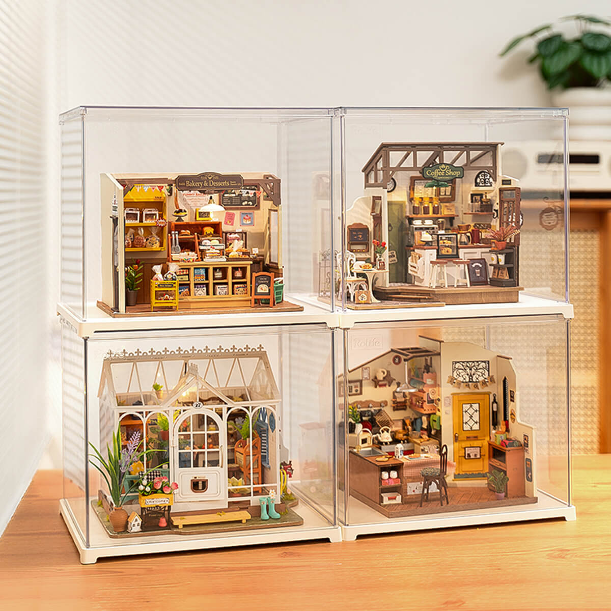 Rolife Miniatuur Huis Display Box DF03L gallery afbeelding 2
