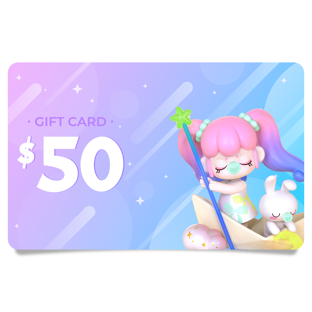 Cadeaubon $ 50 ontwerp