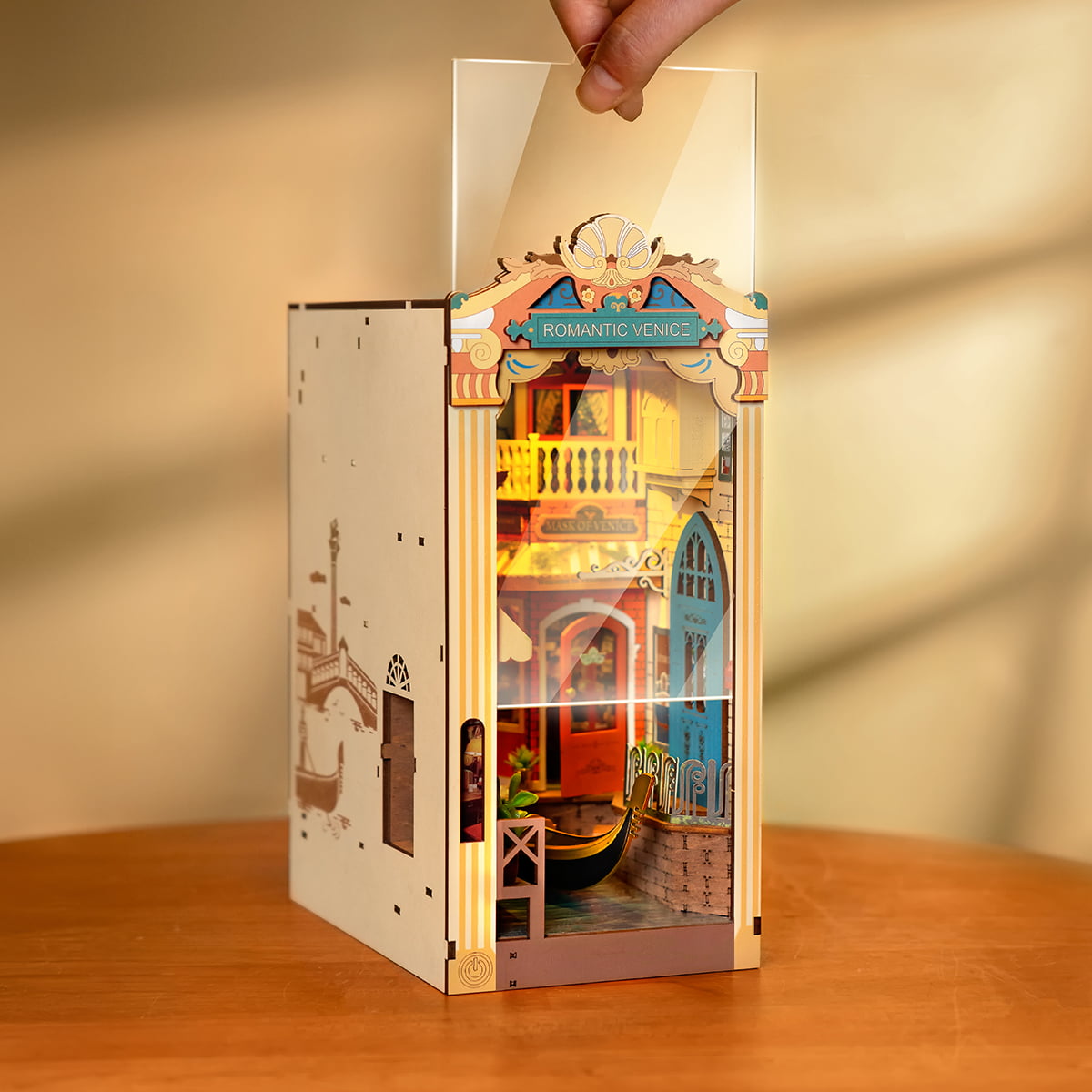 Rolife DIY Book Nook Kit - Romantisch Venetië TGB08 galerij afbeelding 3