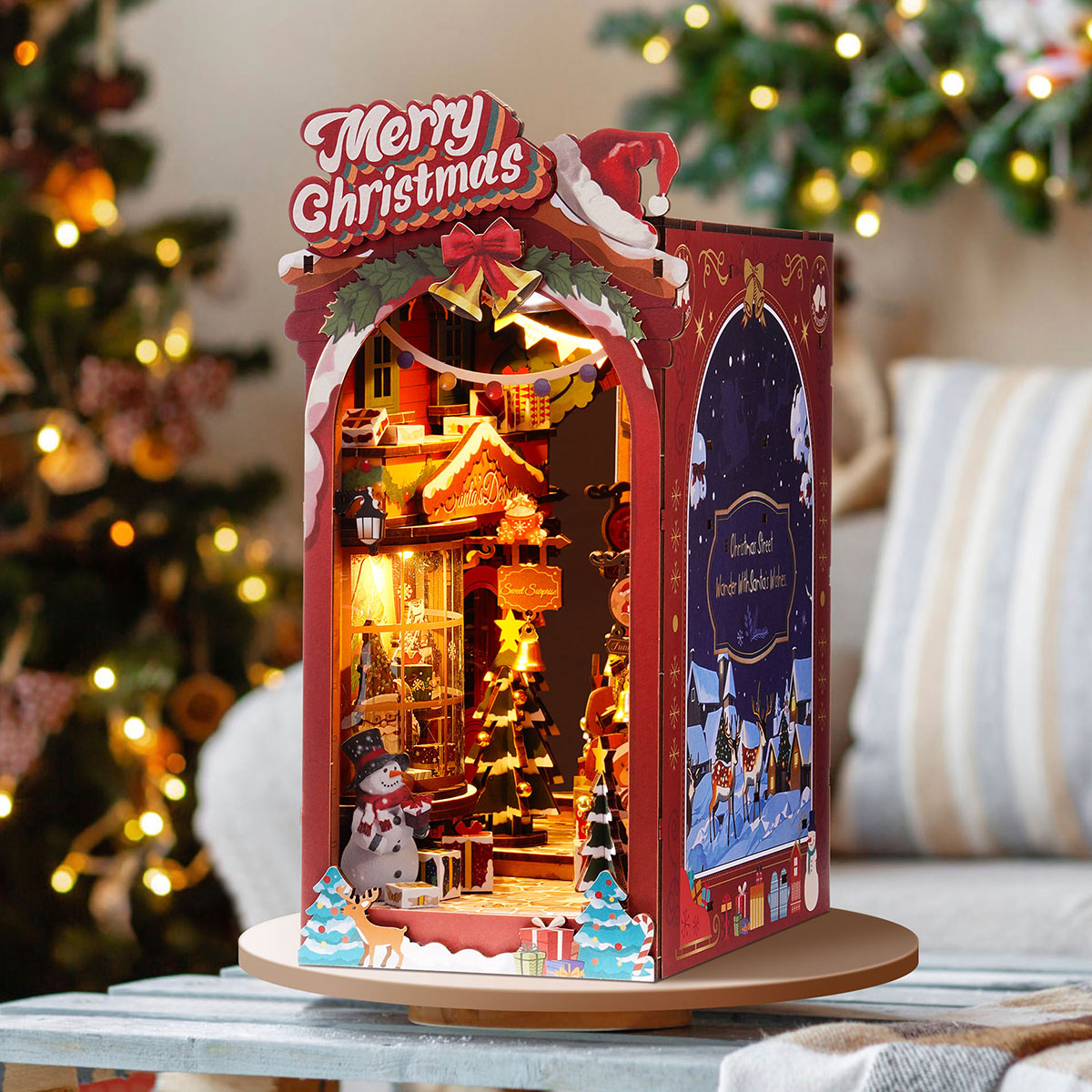 Rolife DIY Boekhoekje Kit - Christmas Street TGC06 galerijafbeelding 4