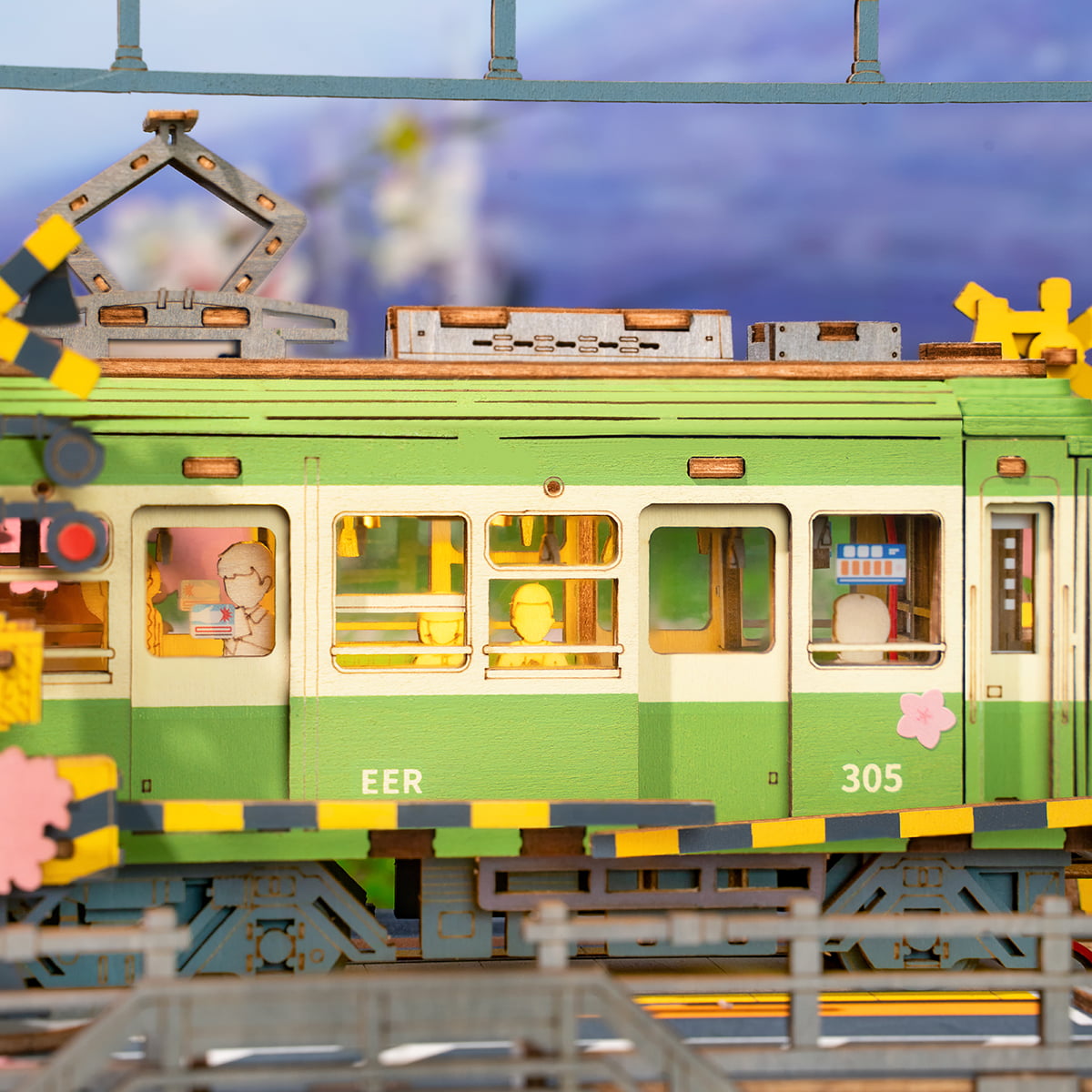 Rolife 3D Houten Puzzel - Sakura Journey TGS02 galerijafbeelding 6