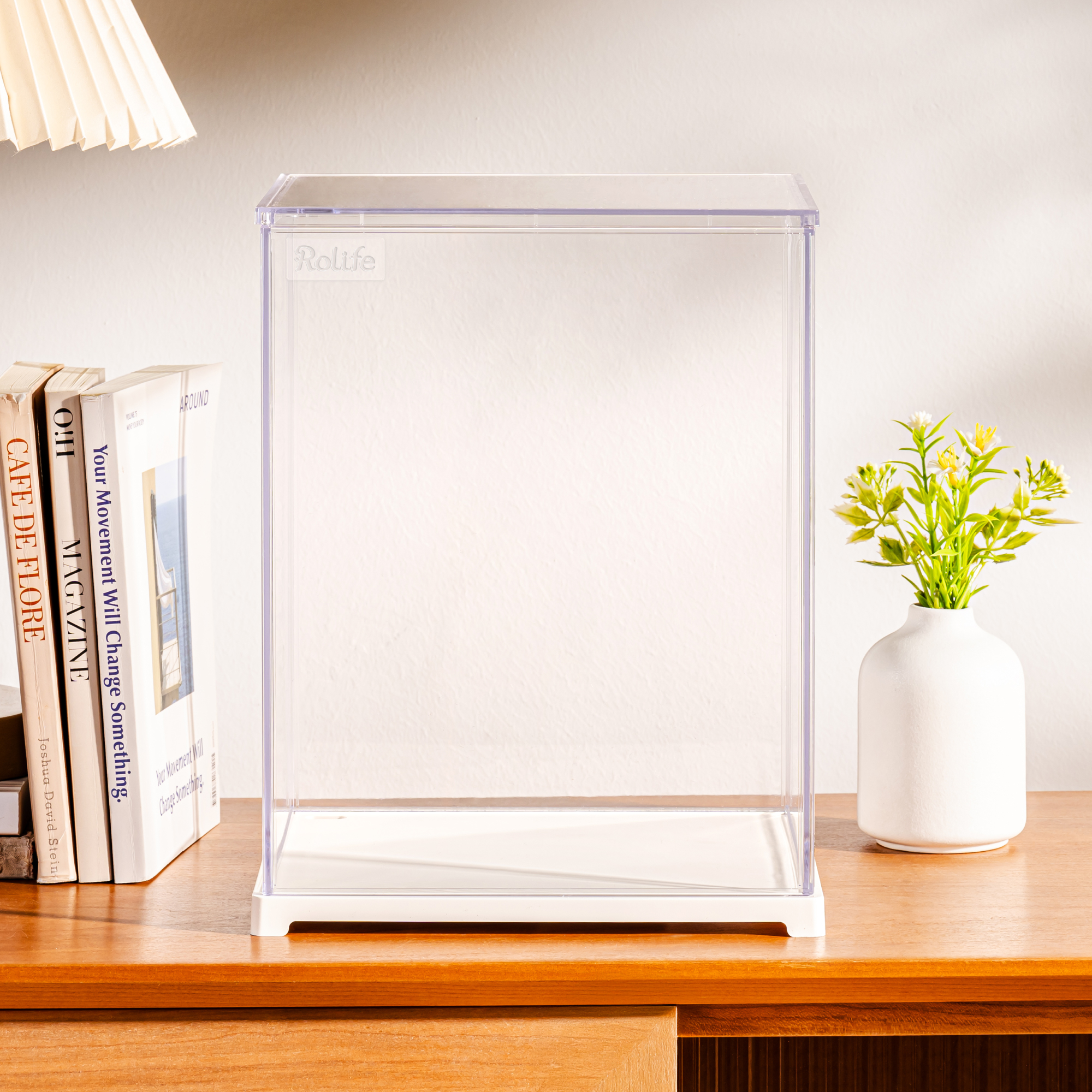 Rolife DF05L heldere vitrine lege productscène op een tafelblad