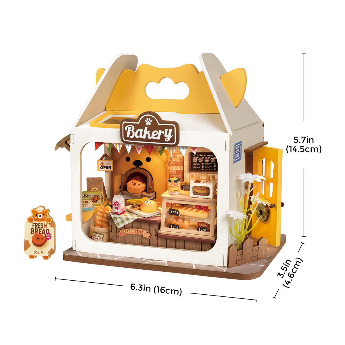 Rolife DIY Miniatuurhuis - Voedseldooswinkel galerij afbeelding 8