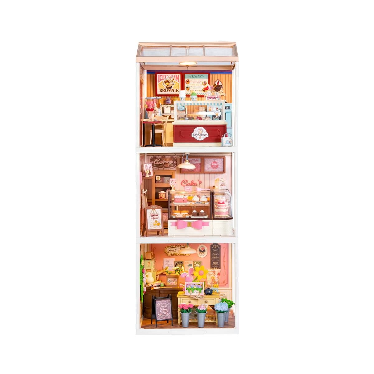 Rolife Super Creator miniatuurhuis 3 in 1 | Vorm productheld-afbeelding