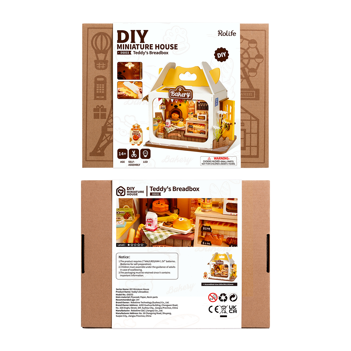 Rolife DIY miniatuurhuis - Food Box Shop galerij afbeelding 10