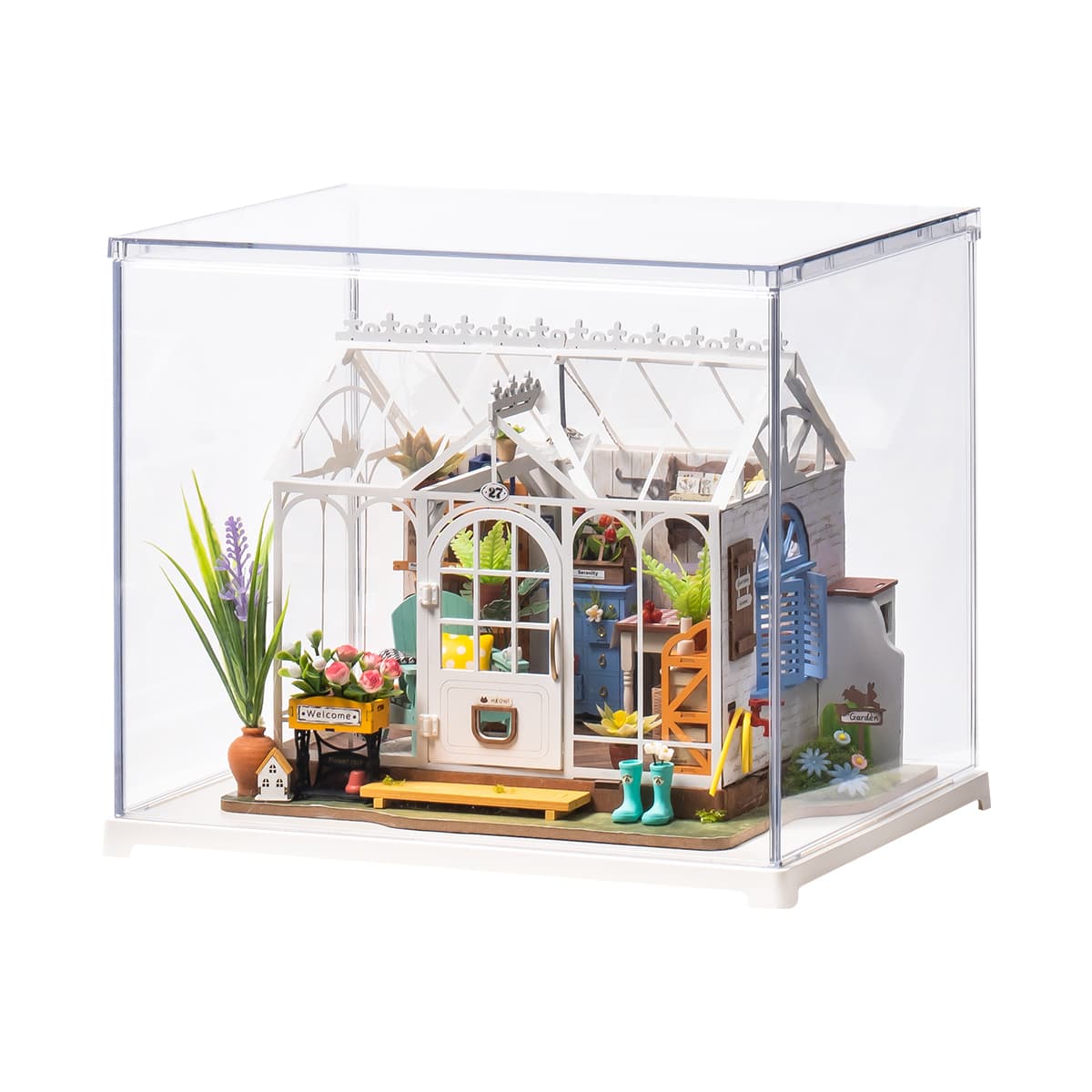 Rolife Dreamy Tuinhuis DG163 met Display Box DF03L galerij afbeelding 2