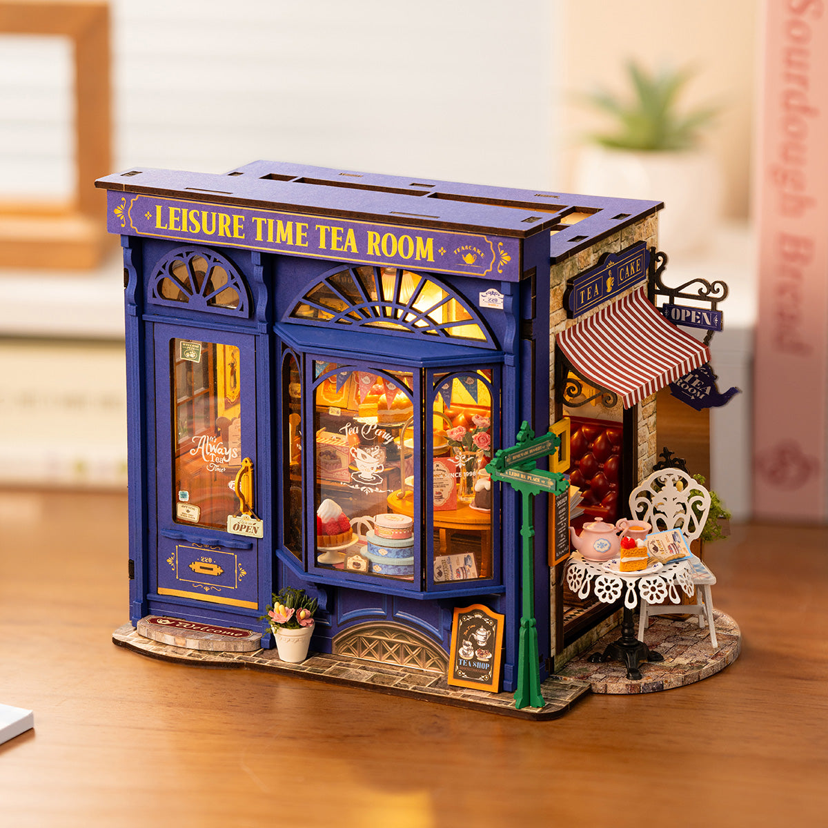 Rolife DIY Miniatuurhuis - Vrije tijd Theesalon DG171 galerij afbeelding 5