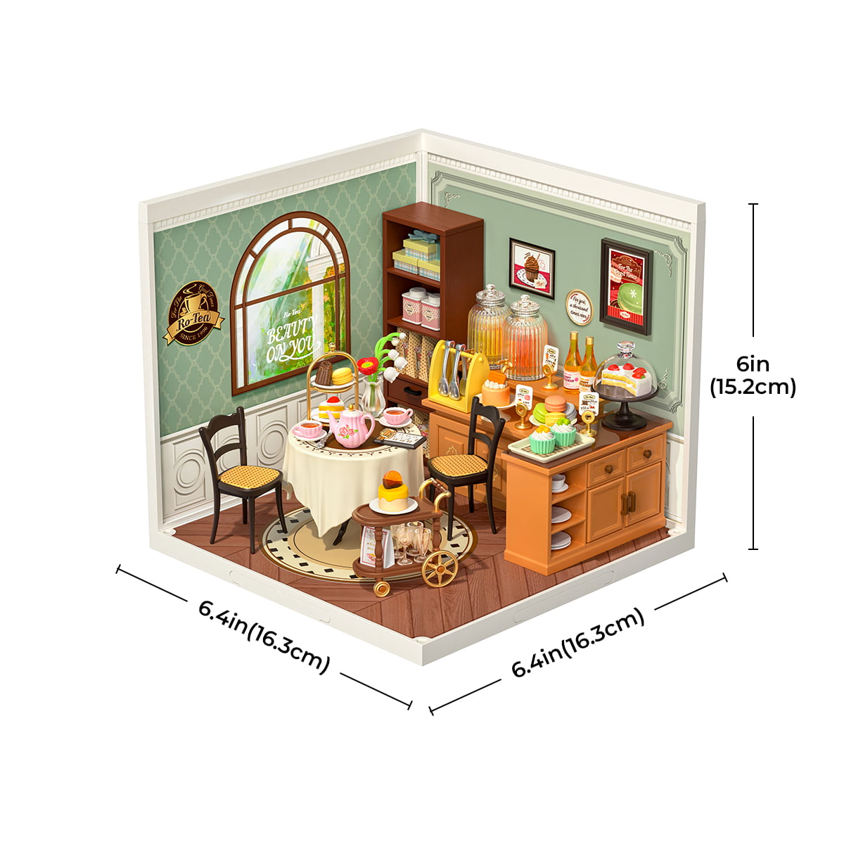 Rolife Sweet Sips Tea Super Creator Miniatuurhuis DW011 galerijafbeelding 6