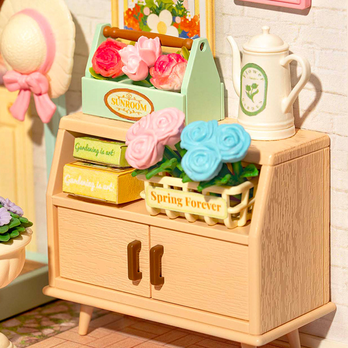 Rolife Blooming Tea Garden Super Creator Miniatuurhuis DW013B galerij afbeelding 5