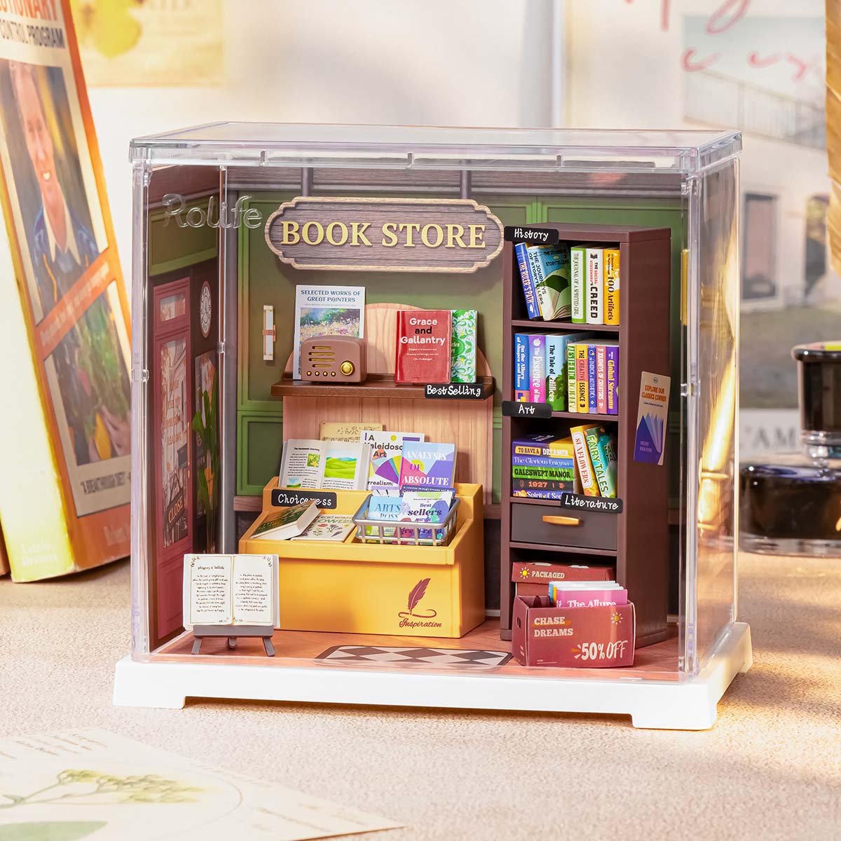 Rolife Mini Super Creator DIY Miniatuurhuiswinkelsets