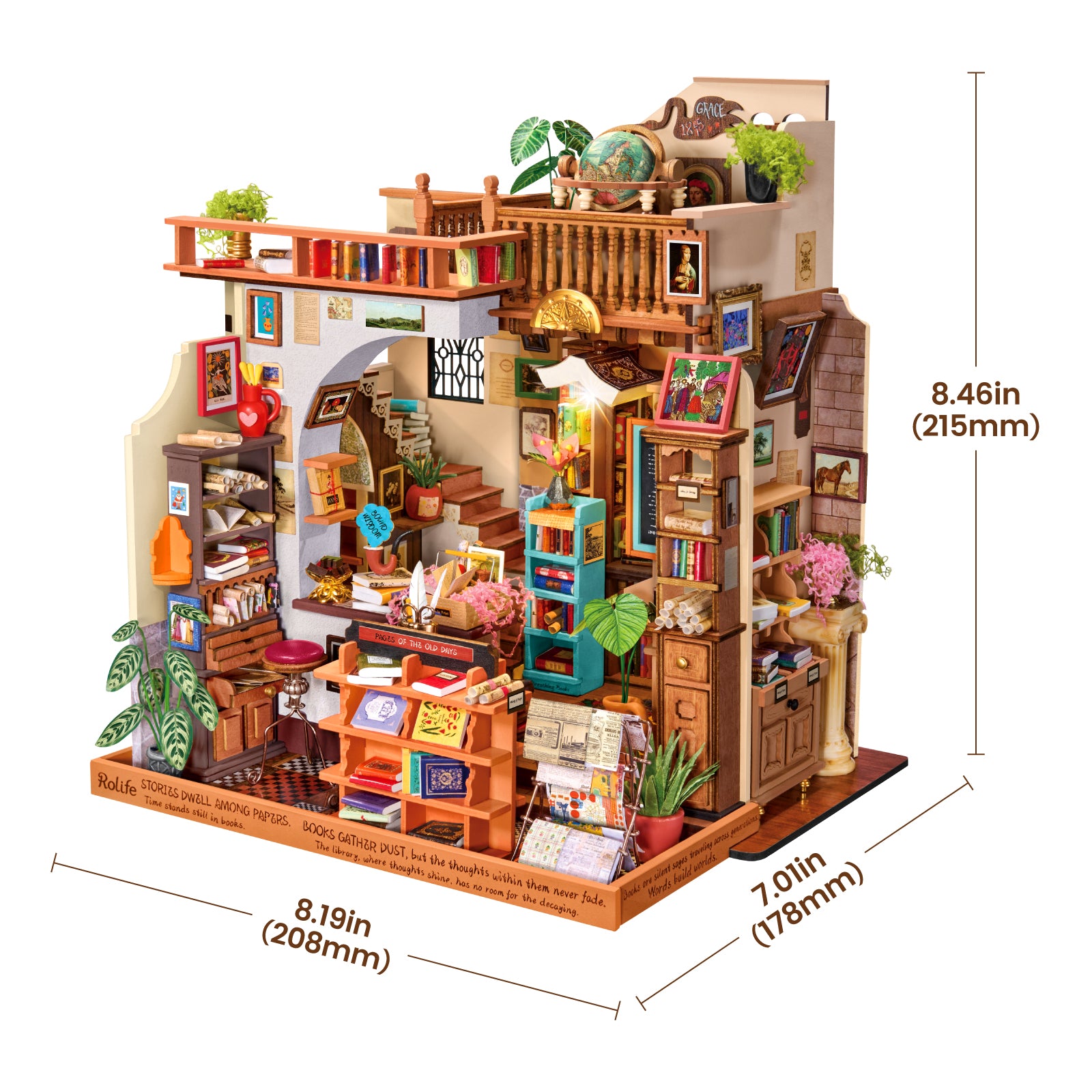 Rolife DIY Miniatuurhuis - Pagestory Boeken DH103 product image 10
