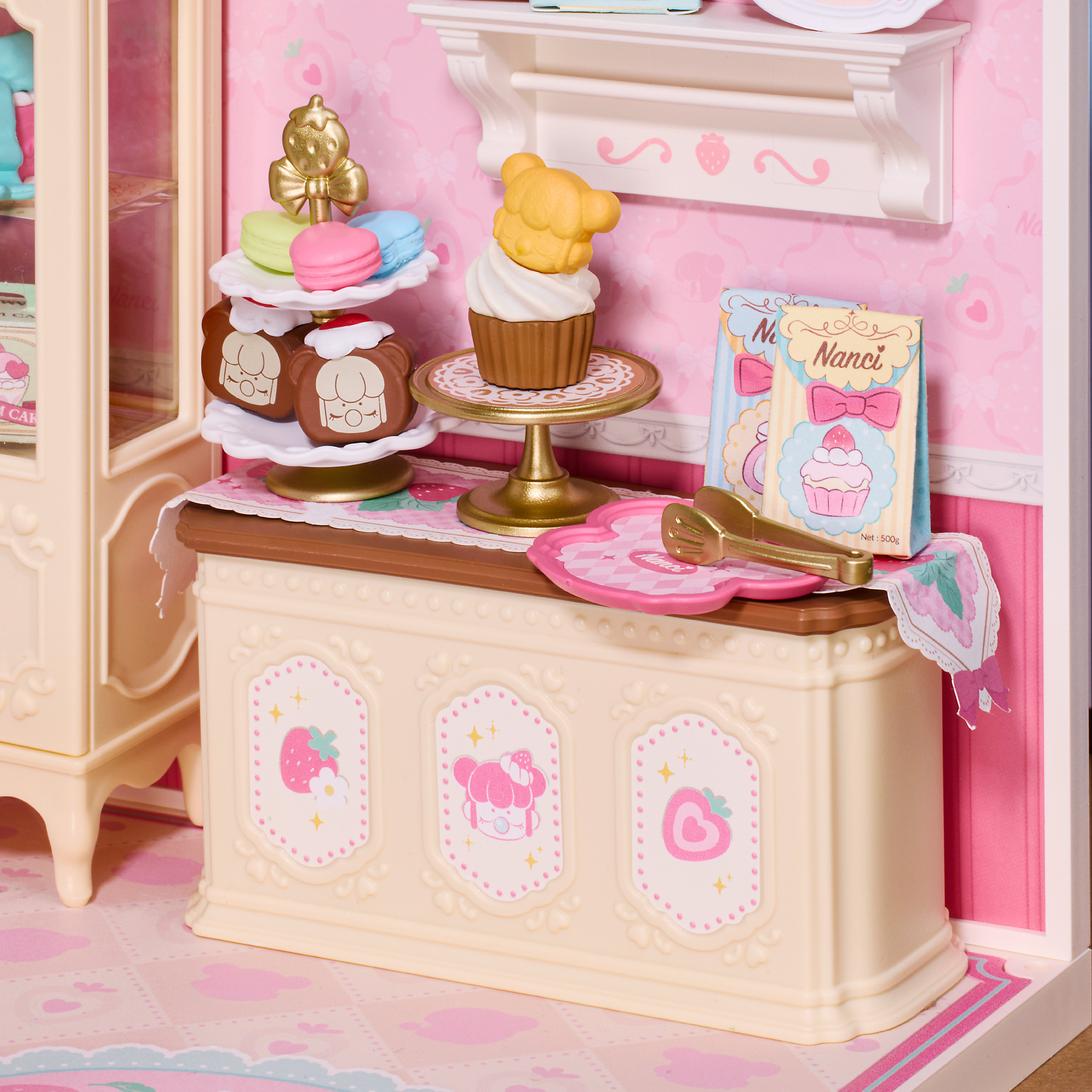 Rolife Nanci Strawberry Teatime Super Creator interieur detailafbeelding
