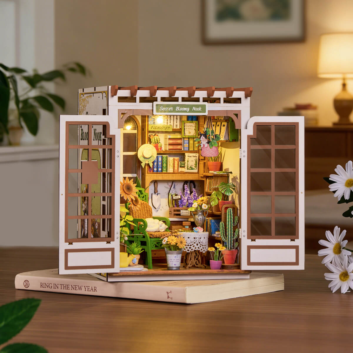 Rolife DIY Boekenhoekje - Geheime Bloomy Nook TGE04