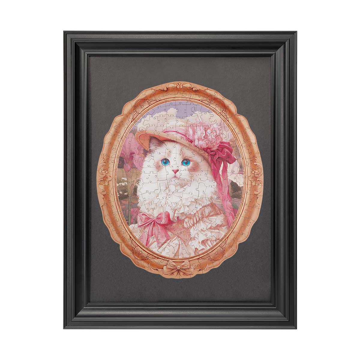 Rowood Springtime Kitty Portrait Houten Legpuzzel