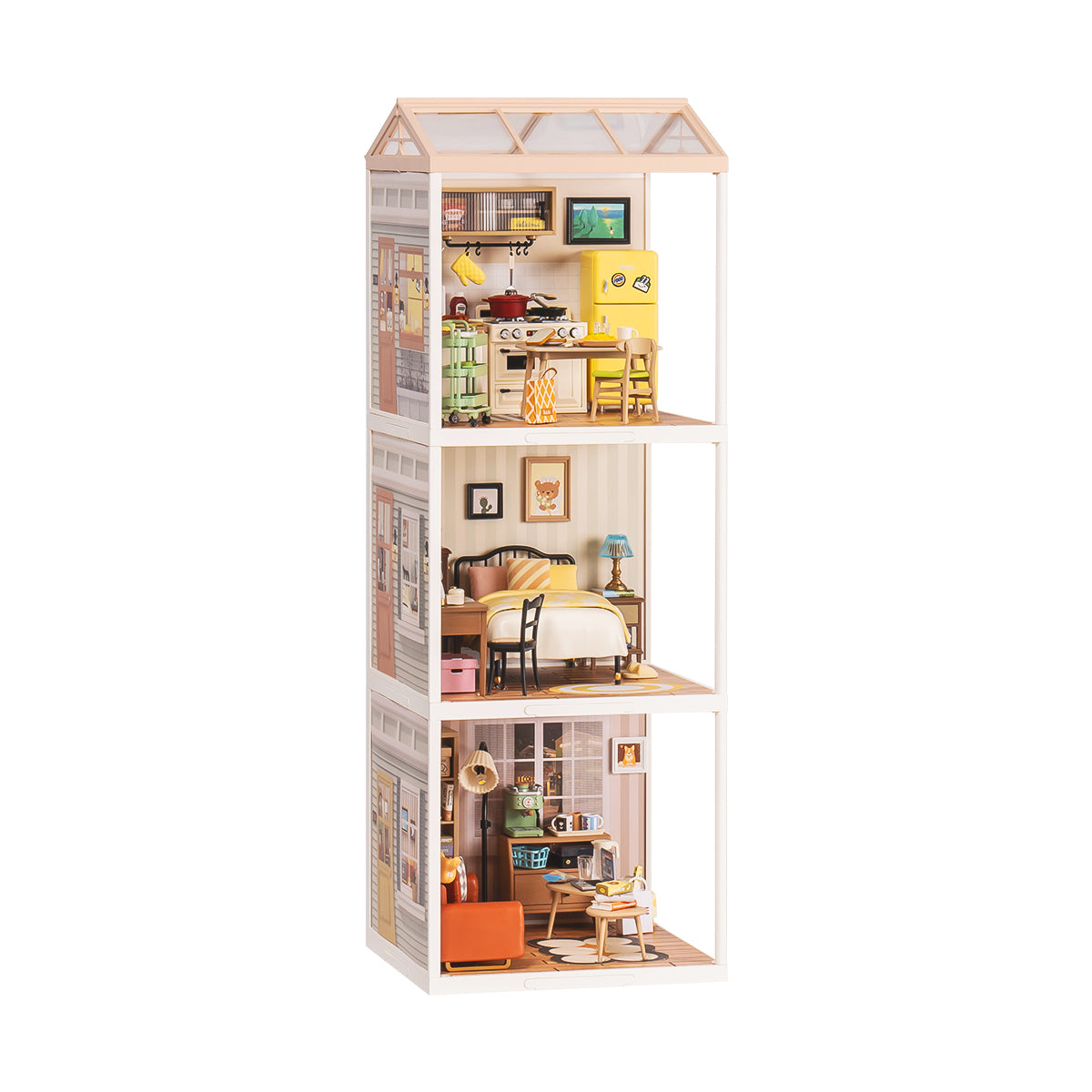 Rolife Super Creator Miniatuurhuis 3 in 1 | Vorm galerij afbeelding 4