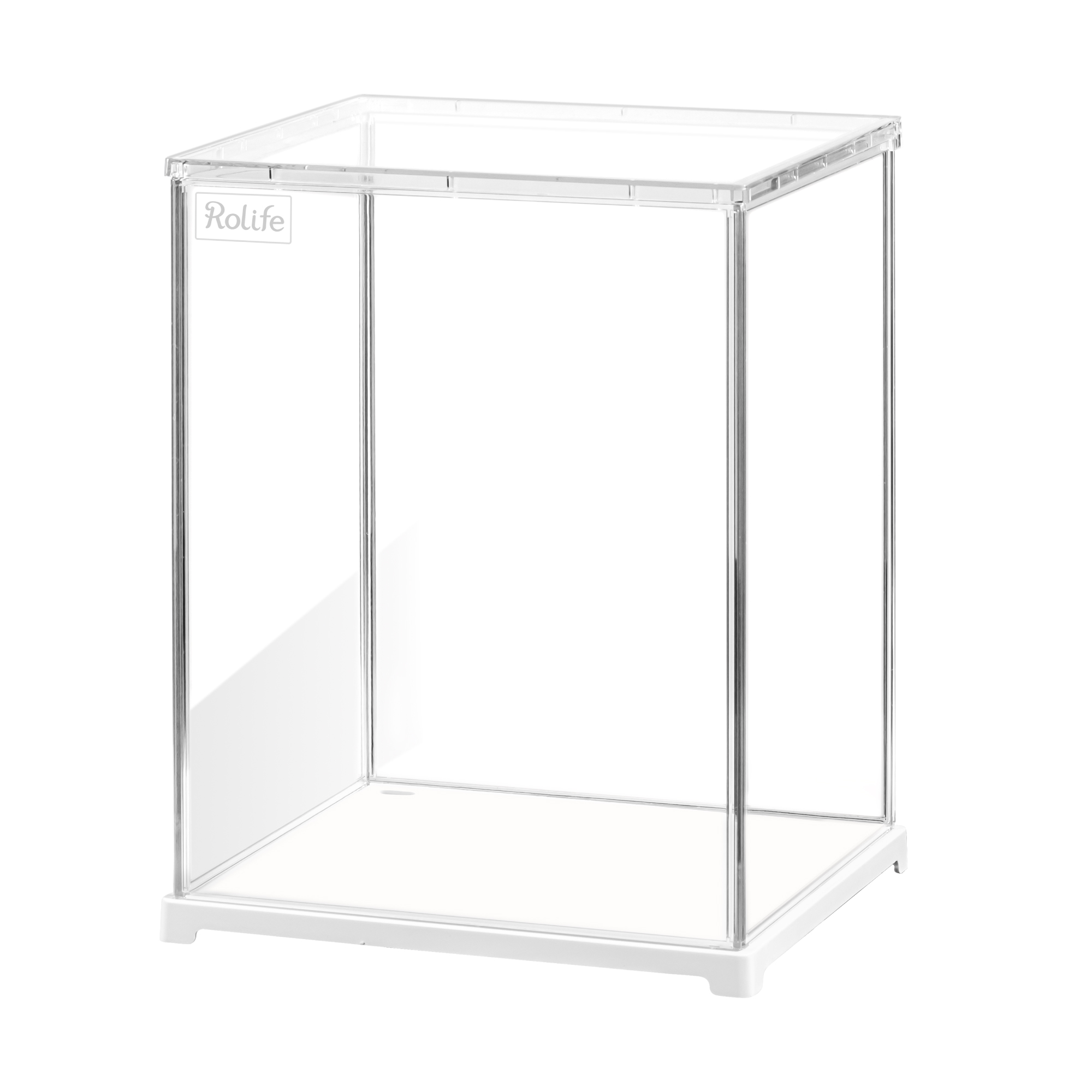 Rolife DF05L doorzichtige vitrine witte achtergrond productweergave