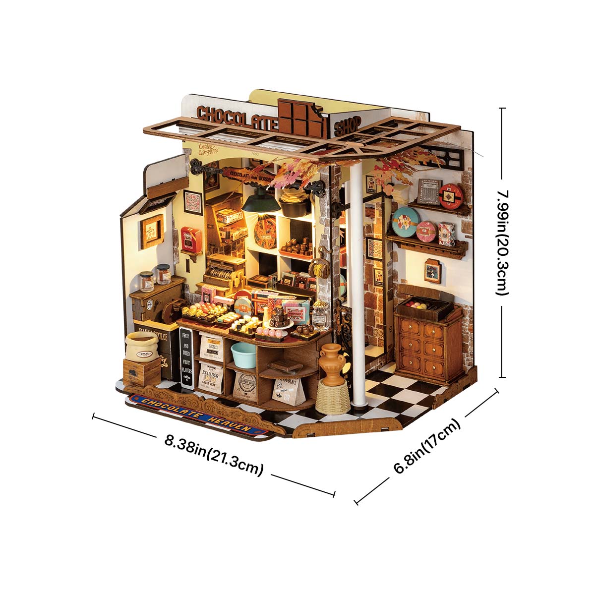 Rolife DIY Miniatuurhuis - Henry's Chocolate DG174