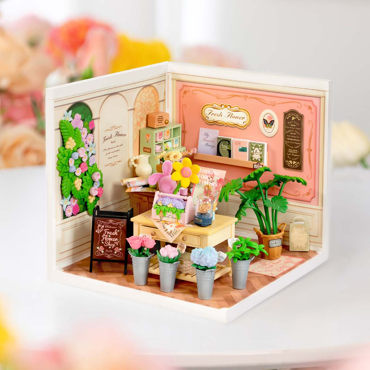 Rolife Fresh Flower Shop DIY Miniatuurhuis DW017B