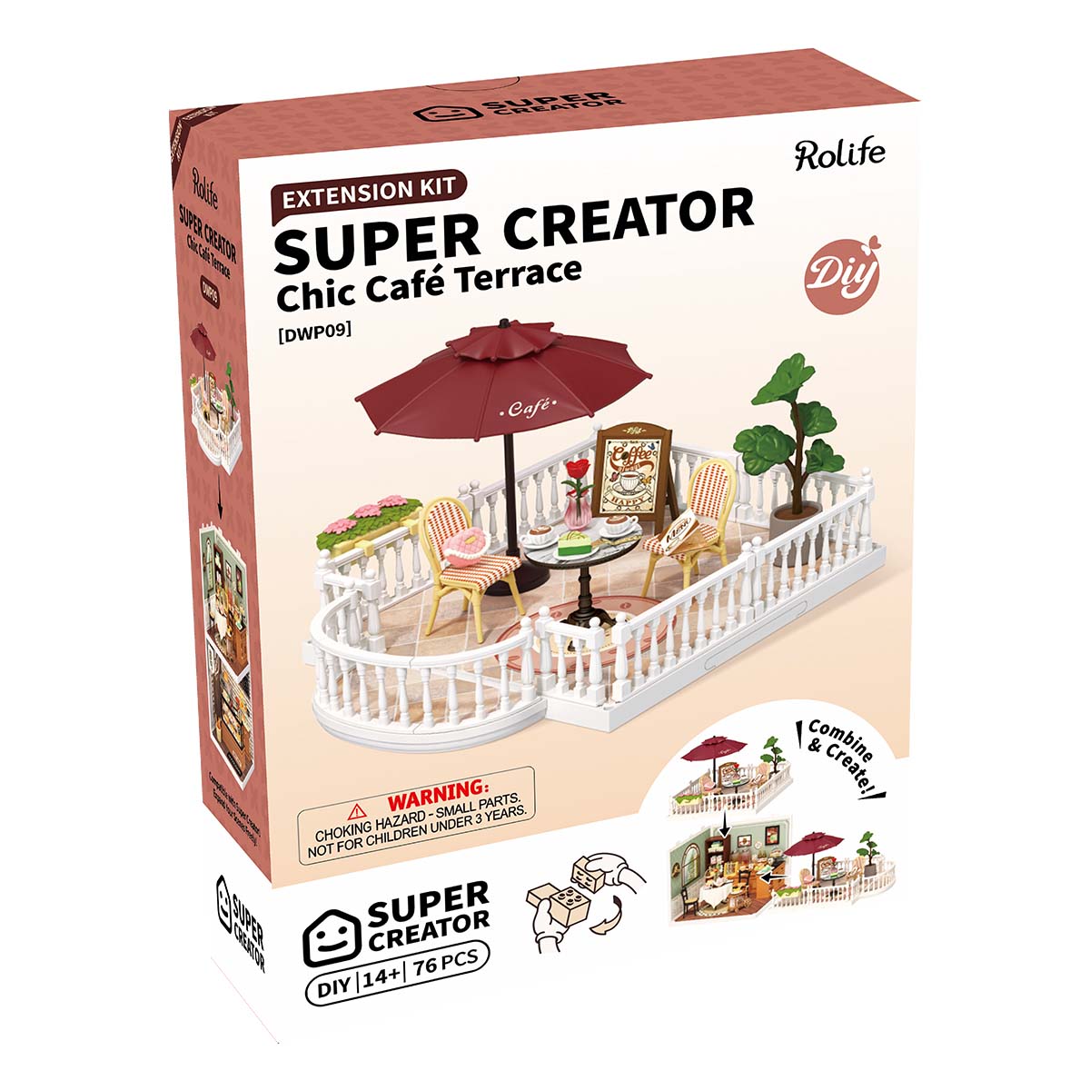 Rolife Super Creator Extension Pack - Terras galerij afbeelding 16