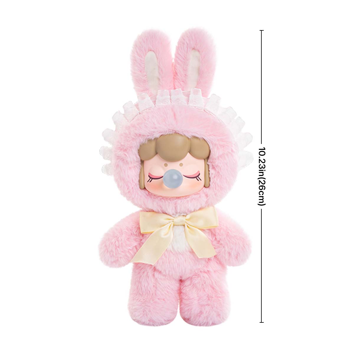 Nanci's Shining Bunny MNBXX grote afbeelding met een hoogte van 26 cm (10,23 inch) pluche pop