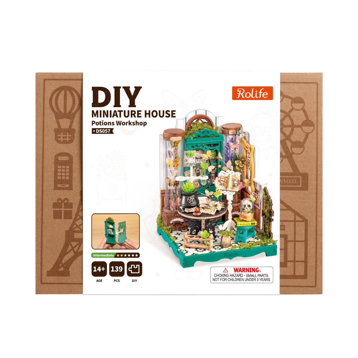Rolife DIY Casa en Miniatura - Taller de Pociones DS057 product image 10