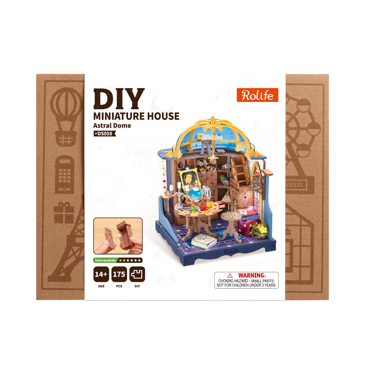 Casa en miniatura DIY Rolife - Cúpula Astral DS058 product image 10