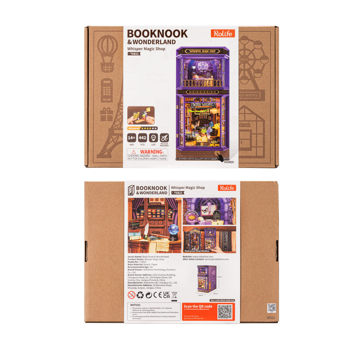 Rolife DIY Book Nook - Tienda Mágica de Susurros TGB22 product image 6