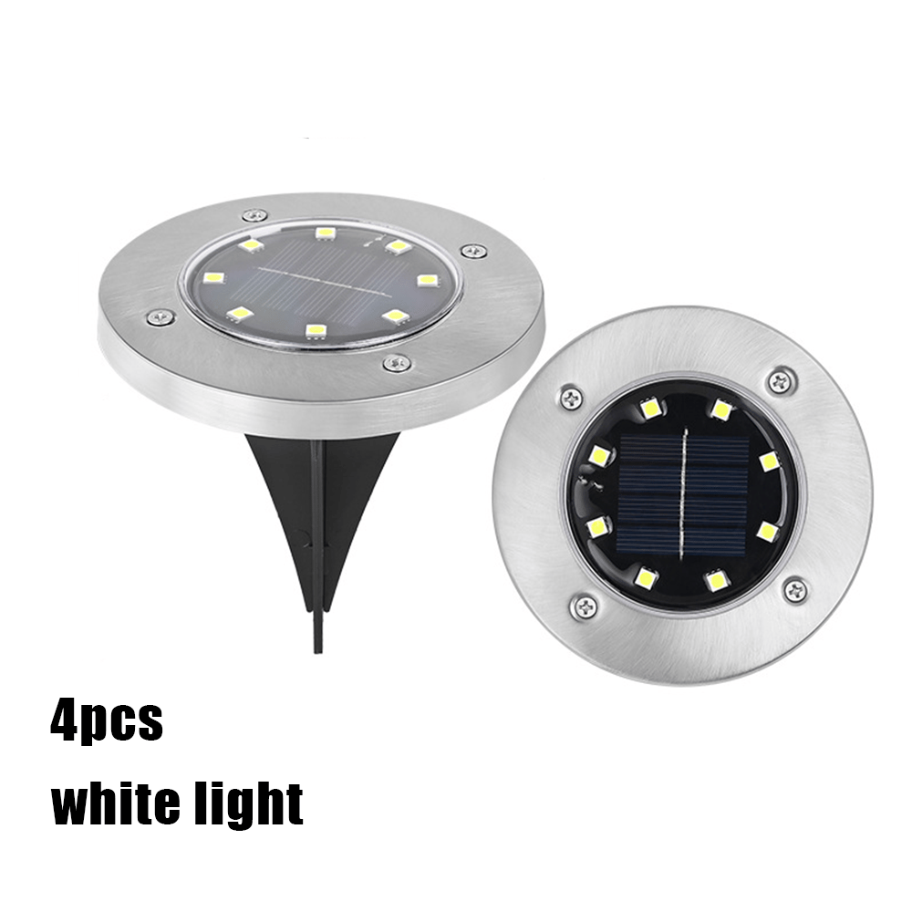 🌙 8-LED Solar Yard Lights