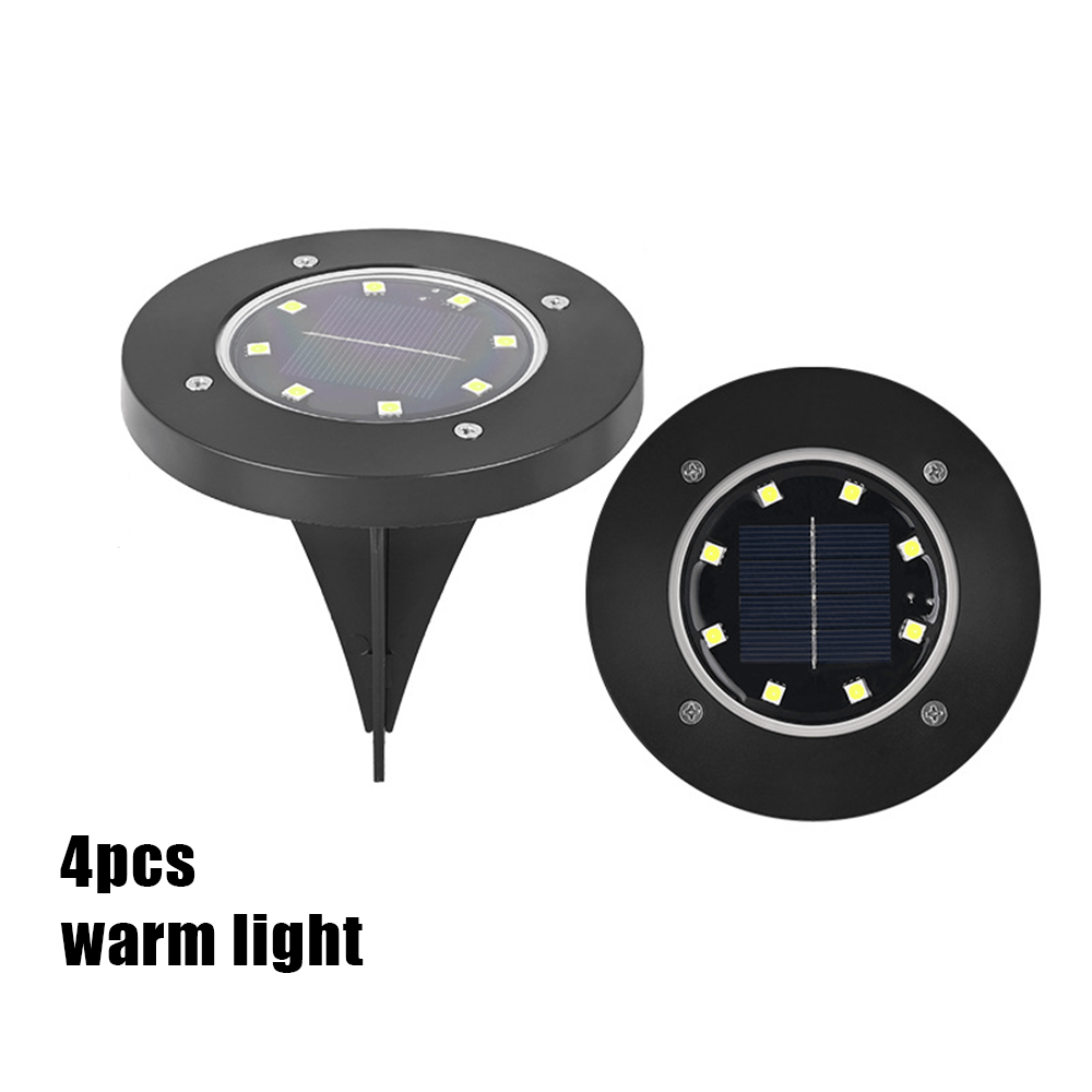 🌙 8-LED Solar Yard Lights