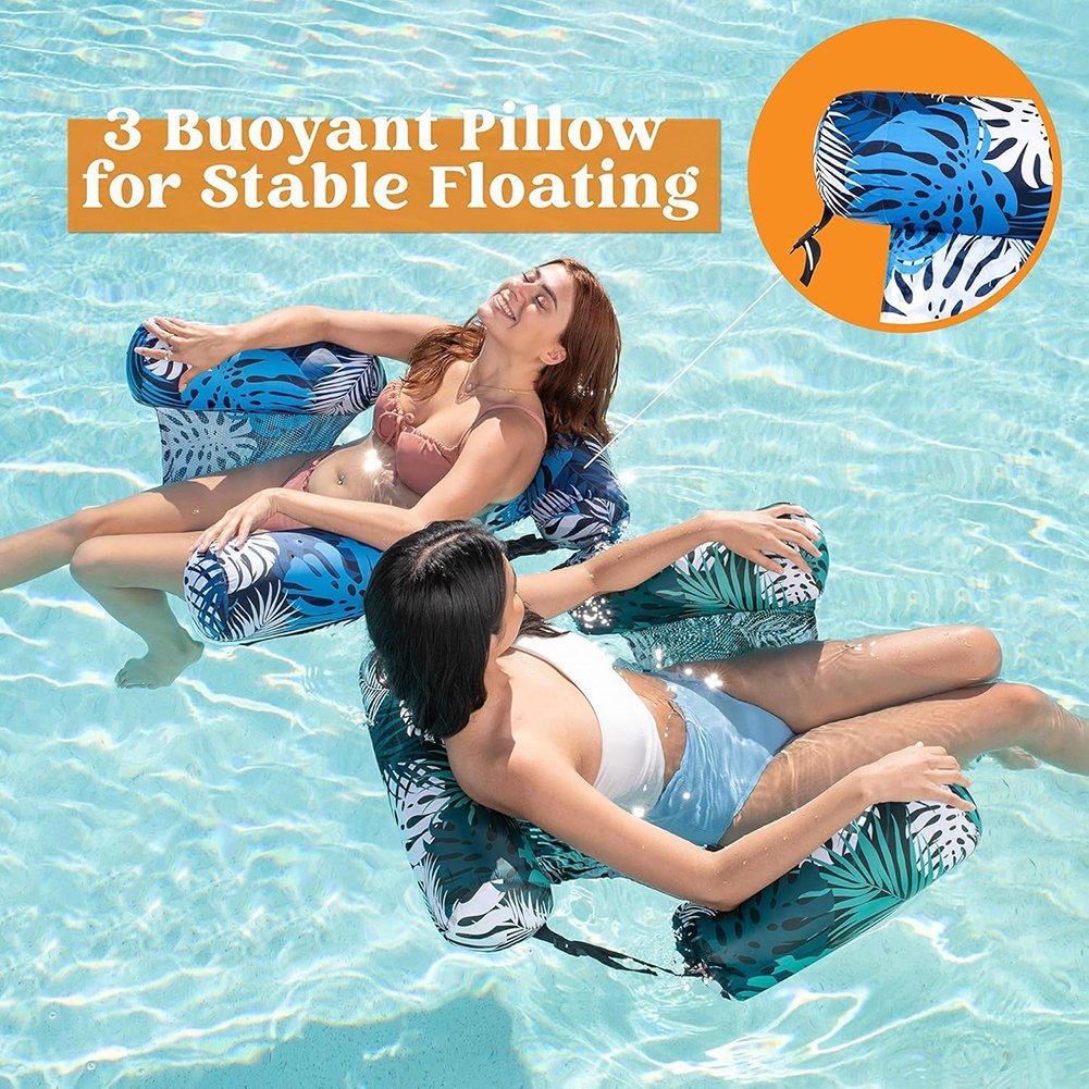 Summer Hot Sale🌴Inflatable Pool Float Hammock Chair for Adults