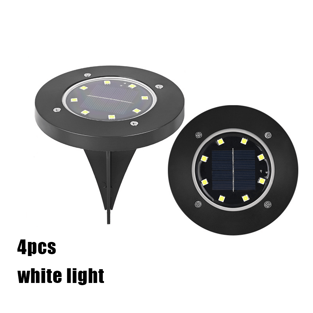 🌙 8-LED Solar Yard Lights