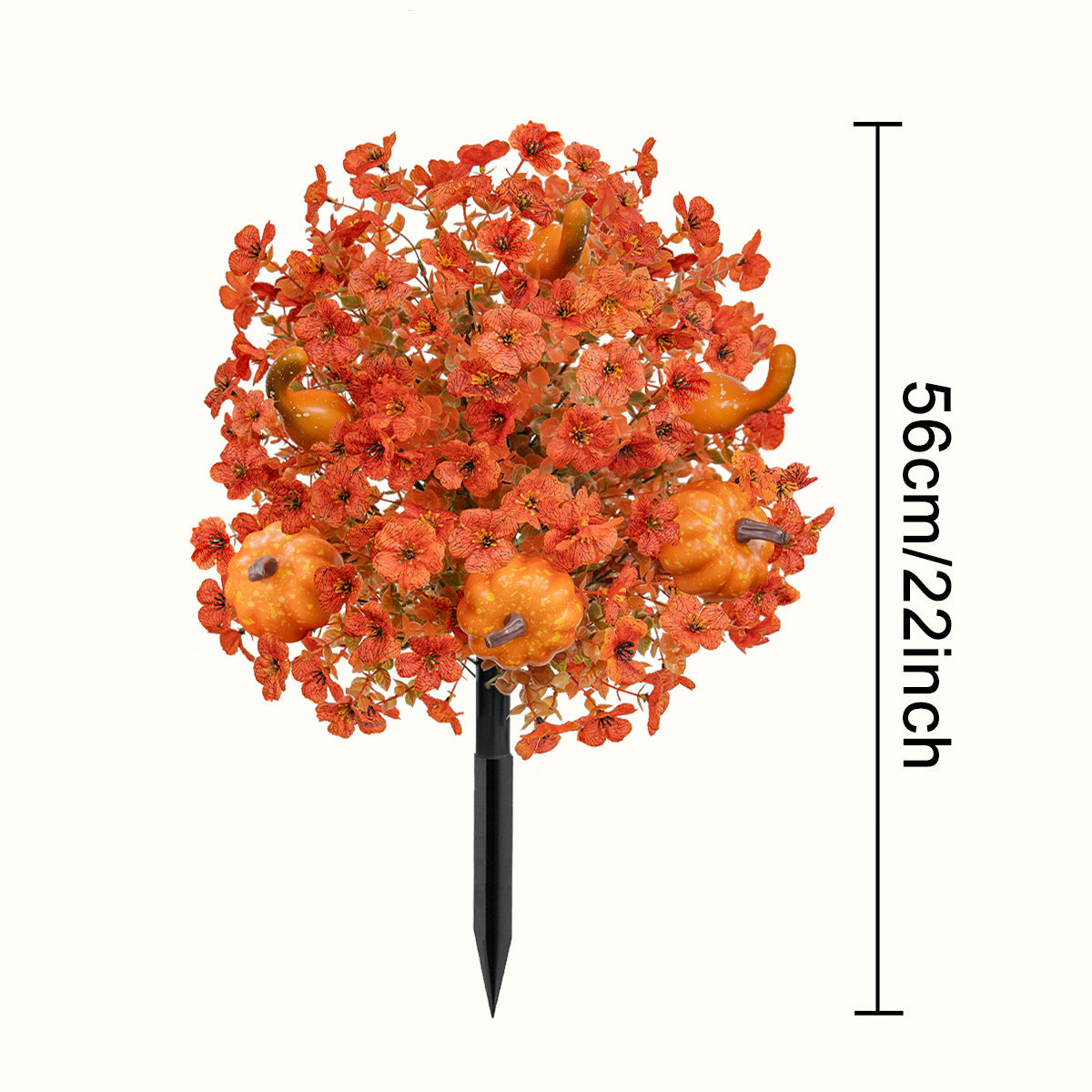 Last Day Promotion! 🔥Outdoor/Indoor UV Resistant & Waterproof Artificial Fall Pumpkin Tree Stakes