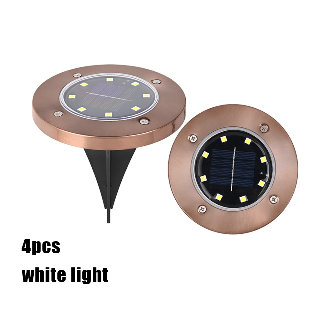 🌙 8-LED Solar Yard Lights