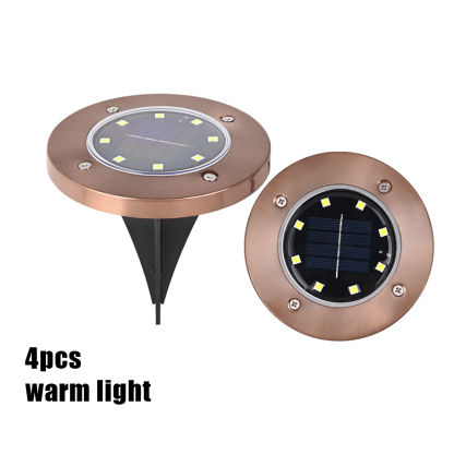 🌙 8-LED Solar Yard Lights