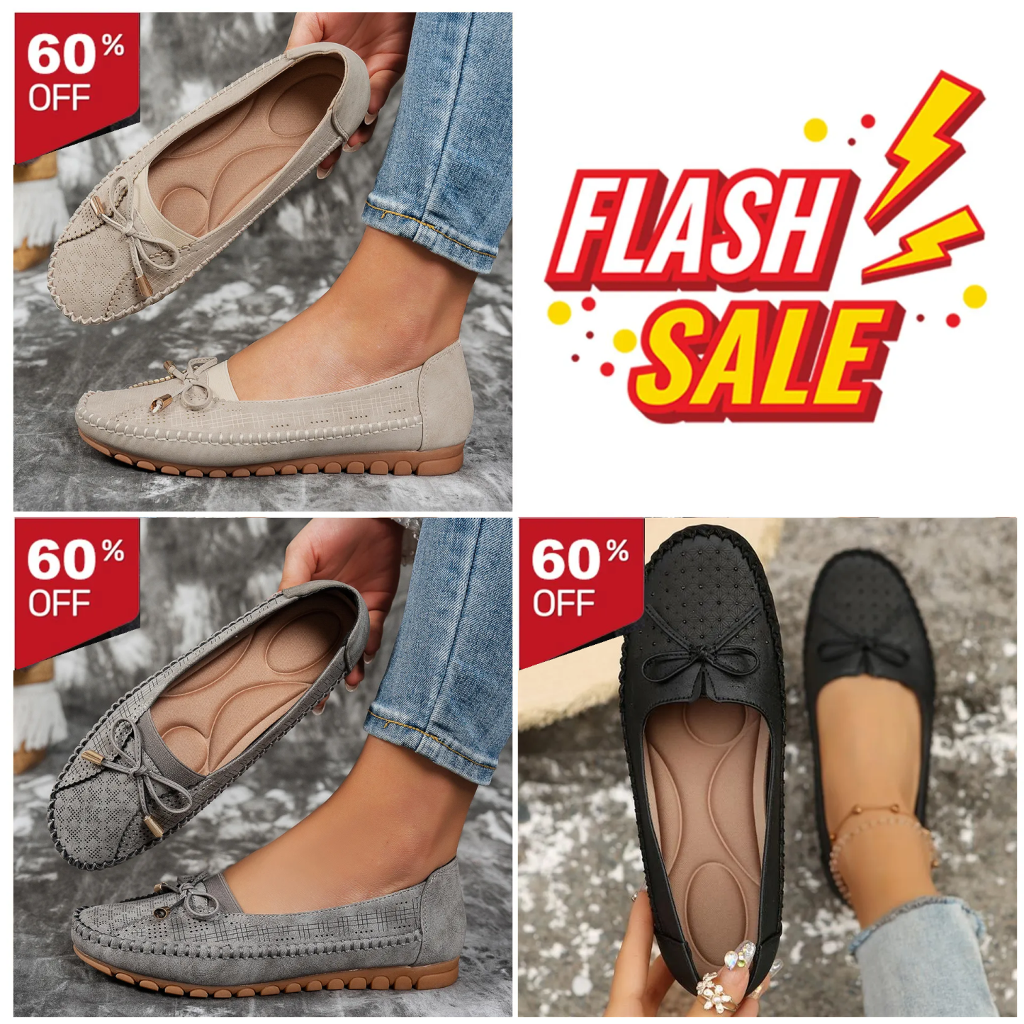 🔥Best Seller-Last Day🔥 Orthopedic leather shoes, Lightweight, Anti-Slip, Breathable for Women