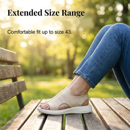 🔥Last day! 60% OFF ✅Women's Breathable Knit Platform Sandals